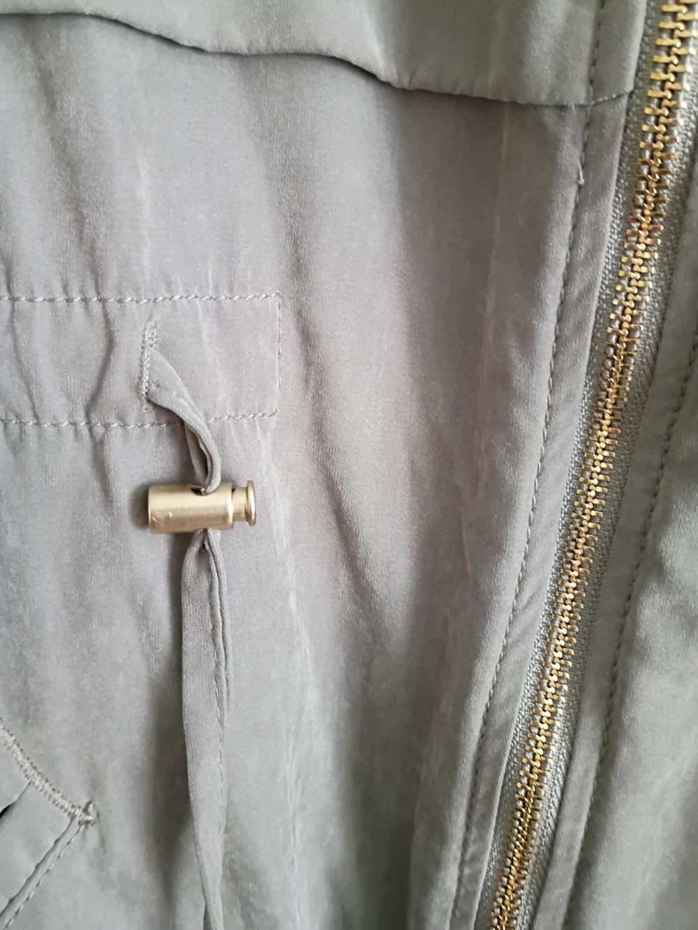 Maurices Olive Green Lightweight Jacket With a Hood. Size XXL - Picture 5 of 16